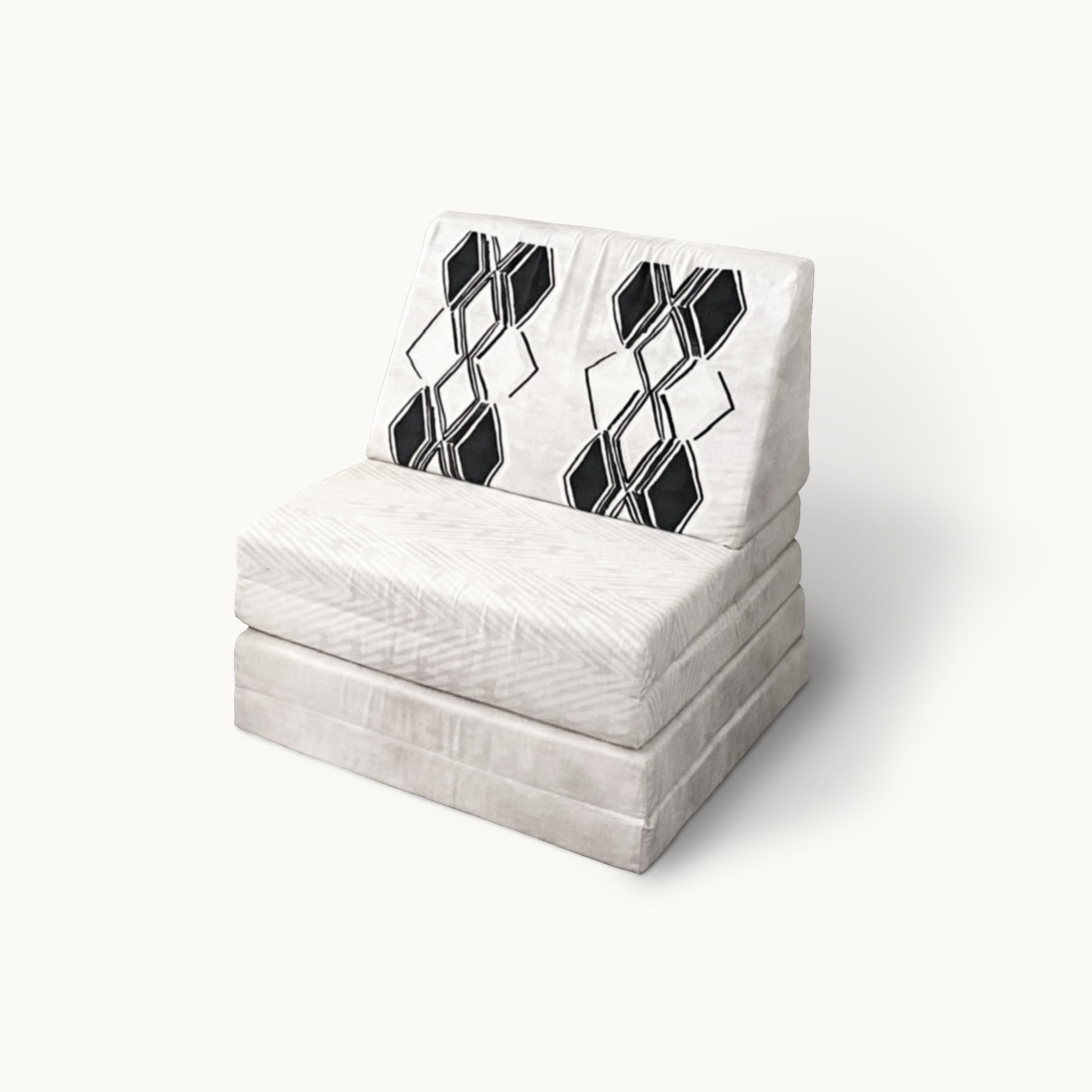 Luna Lounger Play Couch in Onyx